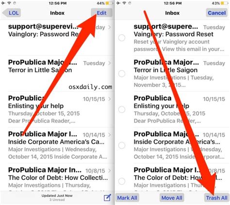 How to delete all emails on iPhone and iPad