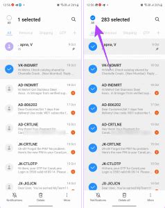 How to delete all messages at once on android.  All your unread messag...
