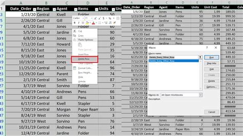 How to delete alternate columns in excel