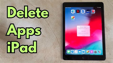 How to delete app in ipad