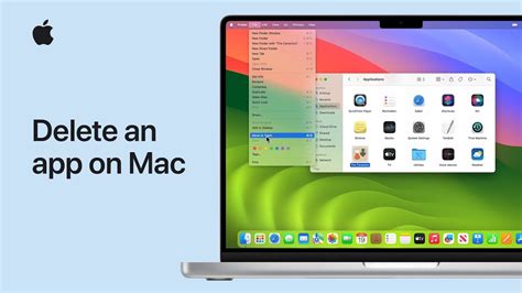 How to delete app in macbook