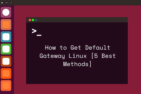 How to delete default gateway in linux
