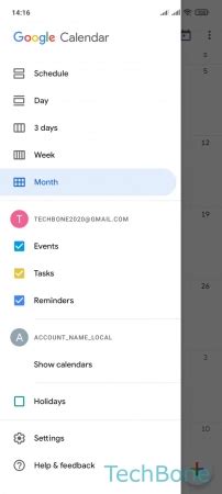 How to delete event from calendar app Xiaomi Manual TechBone
