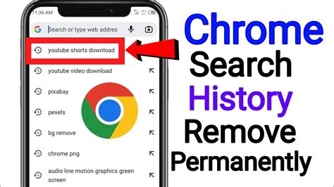 How to delete history in chrome permanently