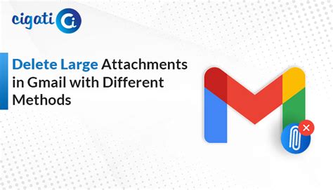 How to delete large attachments in gmail