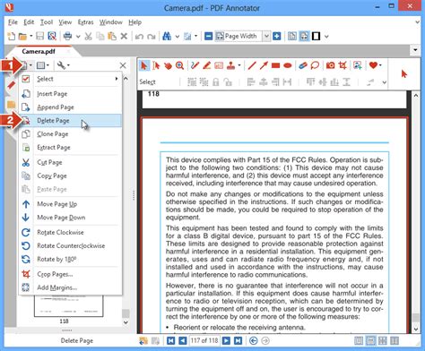 How to delete multiple pages in pdf