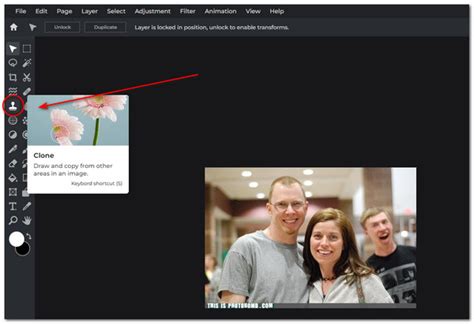 How to delete people in photo