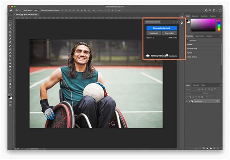 How to delete picture background in photoshop