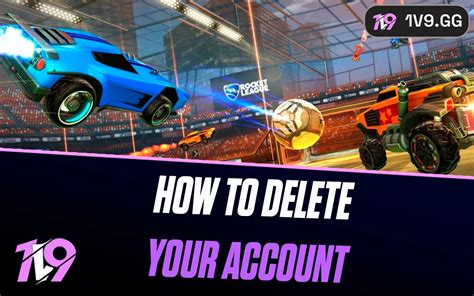 How to delete rocket league account. cache" and everything inside...