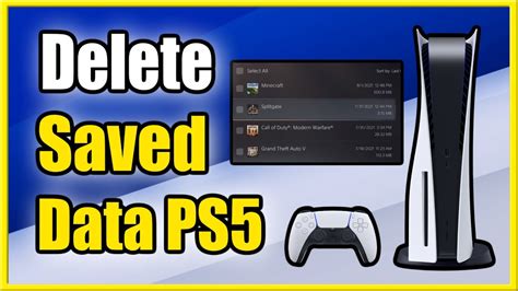 How to delete saved game data on PS5 YouTube