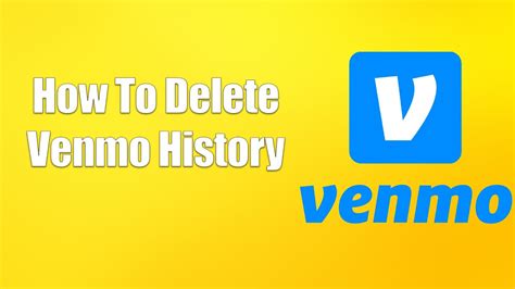 How to delete venmo history. In this tutorial video, I am simply going to show you how you can delete your Venmo account history.Make sure to watch this video till the end, and in case y... 