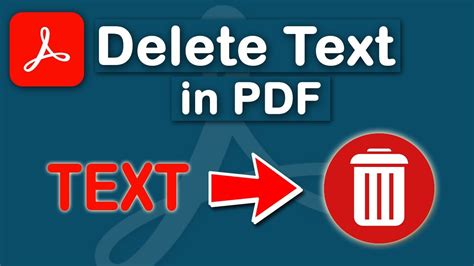How to delete words in pdf