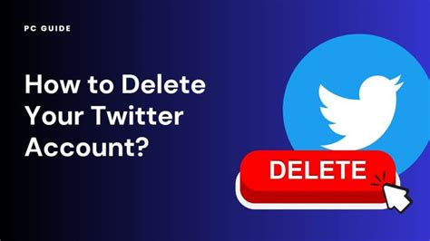 How to delete your Twitter account Permus