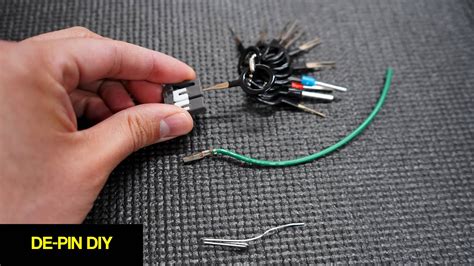 How to depin a mazda connector.  Ever found yourself needing to disassembl...