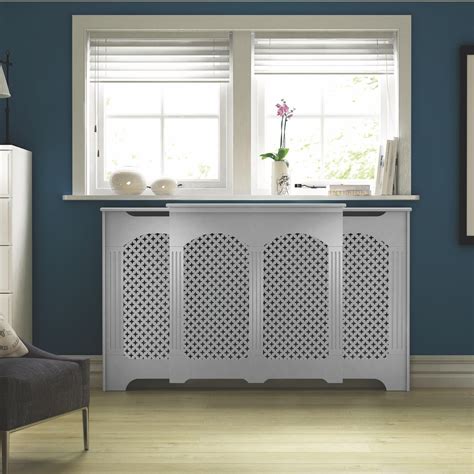 How to design a radiator cover for good heat distribution?