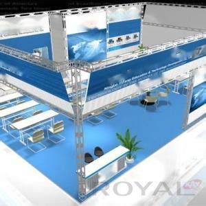 How to design a wonderfull black truss frame for trade show?