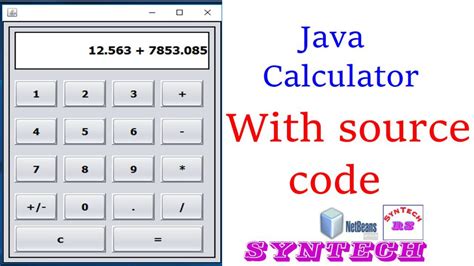 How to design calculator in java