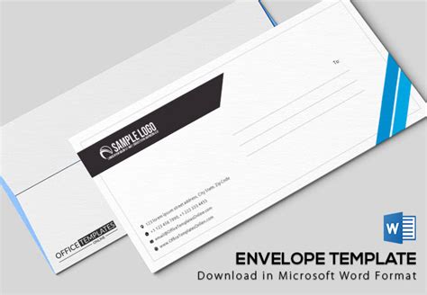 How to design envelope in word