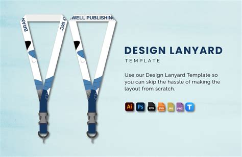 How to design lanyard in photoshop