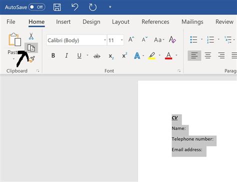 How to detect copy paste in word