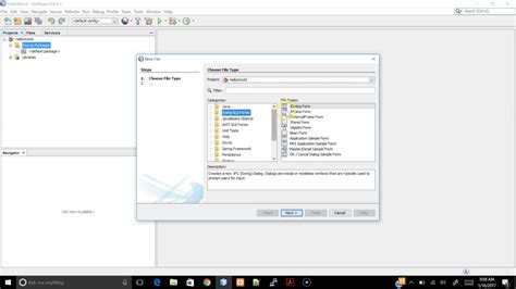 How to develop desktop application in java