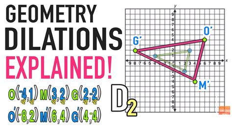 How to dilate in geometry
