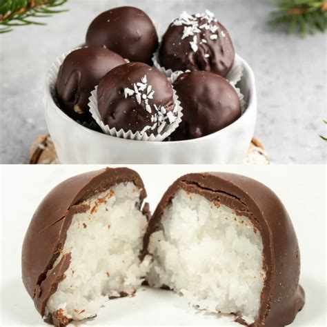 How to dip coconut balls in chocolate
