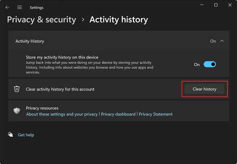 How to disable Activity history and protect your privacy - Windows …