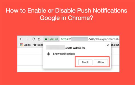 How to disable allow notifications in chrome