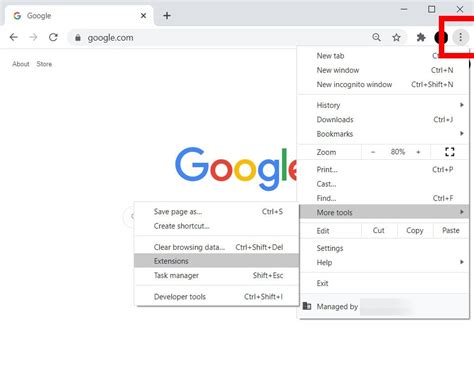 How to disable an extension in chrome