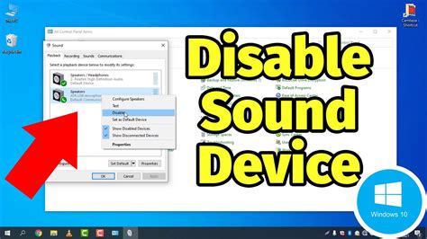How to disable audio in video