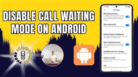 How to disable call mode on android.  Use it to create social media posts, presentations, pos...