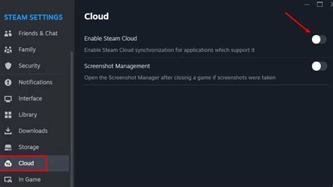 How to disable cloud saves on Steam stop Steam Cloud Sync from