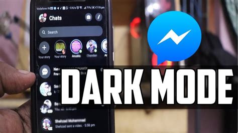 How to disable dark mode in messenger