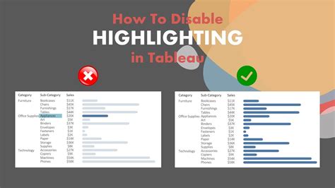 How to disable highlight on hover? - Tableau Software