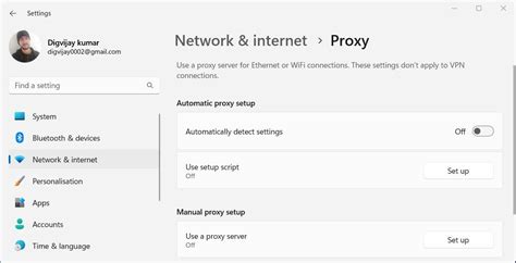 How to disable proxy settings using command prompt.  Go to Network & Internet > P...