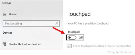 How to disable touchpad on laptop when mouse is plugged in.  The virtual touchpad provides and o...