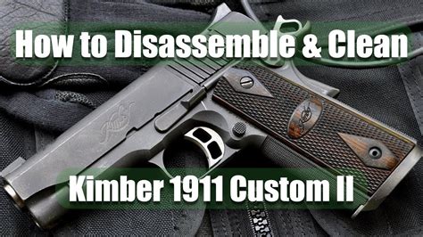How to disassemble kimber 1911. Kimber 1911 tear down, oil points, and deep clean!!!! Today, lets go over how to take apart the Kimber 1911, give it a deep clean and oil this 'God-Gun' up! ... 