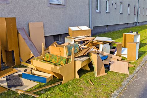 How to dispose of furniture. A bulk item is something that is too large to fit into a trash or recycling bin or bag. You can get free curbside removal of bulk items from residential buildings. You can put out up to 6 bulk items per collection day. Non-recyclable items must be placed out the night before your bulk trash ("large item") collection day ( not your recycling day). 