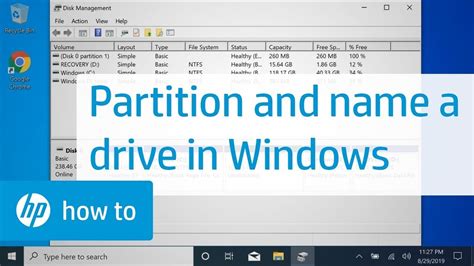How to divide drive in laptop
