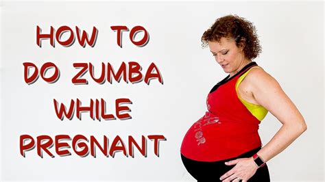 How to do Zumba while you are pregnant YouTube