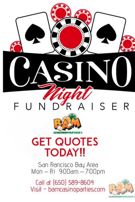 How to do a casino night fundraiser