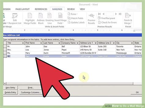 How to do a mail Merge for Labels HowToDoFor