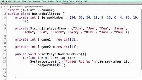 How to do an array in java