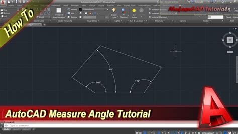 How to do angles in autocad