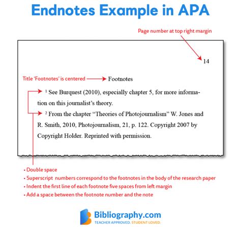 How to do endnotes in apa style