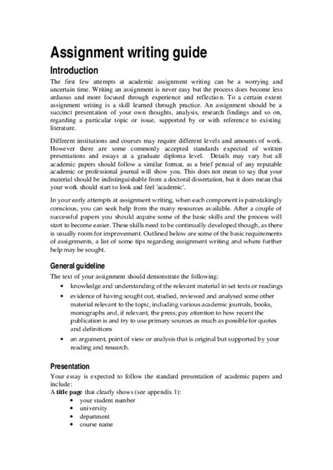 How to do introduction in assignment