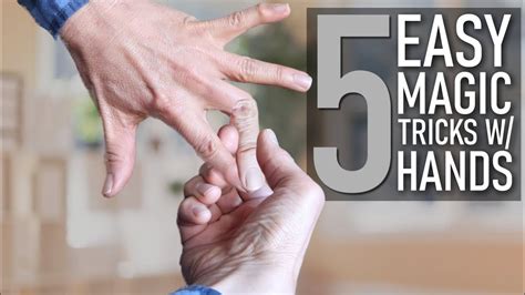 How to do magic in hand