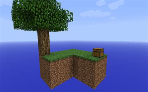 How to do skyblock in minecraft