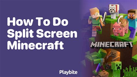 How to do split screen minecraft